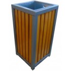 Free-standing street waste bin 65 L KWDR-4