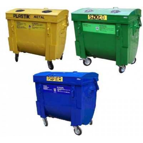 Metal segregation container 1100 L Metal segregation container 1100 L