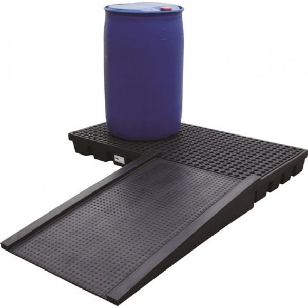 Drip tray pallet for two 120 L barrels Drip tray pallet for two 120 L barrels