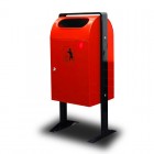 Panda 28L Street Bin