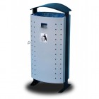 Street bin with ashtray Pelikan 80L Street bin with ashtray Pelikan 80L