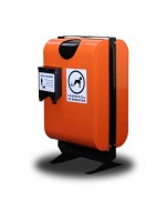 Dog Waste Bin Szarik 50L