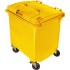 4-wheel waste container with "lid in lid" 1100 L Weber