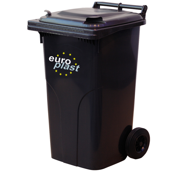 2-wheel waste container 240 l Europlast 2-wheel waste container 240 l Europlast