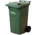 2-wheel waste container 240 l Europlast 2-wheel waste container 240 l Europlast