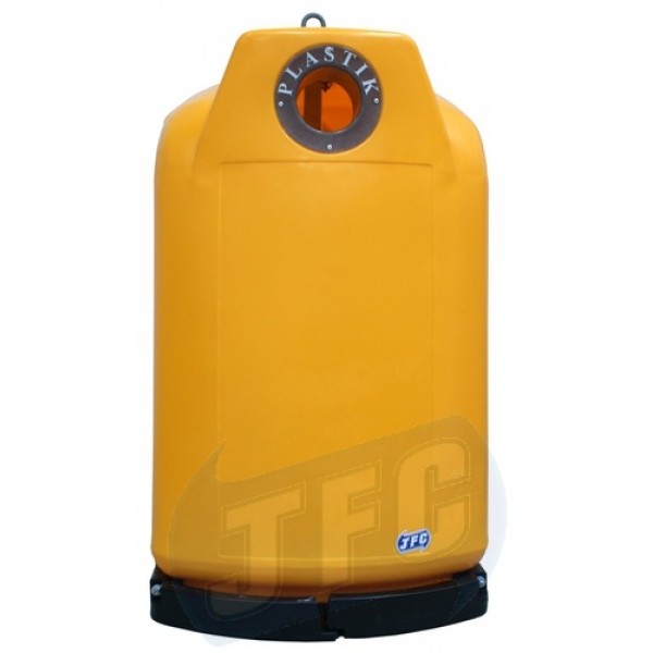 Bell-shaped waste container Spacesaver 1.5 m³ Bell-shaped waste container Spacesaver 1.5 m³
