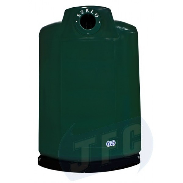 Bell-shaped waste container Spacesaver 2.5 m³