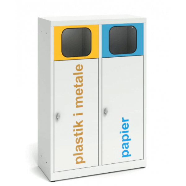 2-module waste segregation station ESTRI 2 x 70 L 2-module waste segregation station ESTRI 2 x 70 L