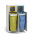 2-module waste segregation station ESTRI 2 x 70 L 2-module waste segregation station ESTRI 2 x 70 L
