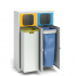 2-module waste segregation station ESTRI 2 x 70 L 2-module waste segregation station ESTRI 2 x 70 L