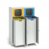 2-module waste segregation station ESTRI 2 x 70 L 2-module waste segregation station ESTRI 2 x 70 L
