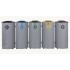 Waste segregation station Circle 5 x 80 L Waste segregation station Circle 5 x 80 L