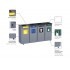 Outdoor Waste Segregation Station Modular Bin 5 x 70L Outdoor Waste Segregation Station Modular Bin 5 x 70L