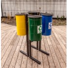 Clover Waste Segregation Station 4 x 30 L Clover Waste Segregation Station 4 x 30 L