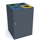 Tetragon segregation bin 4 x 80 L Tetragon segregation bin 4 x 80 L