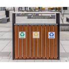 Baobab II Sorting Bin with Roof 3 x 75 L Baobab II Sorting Bin with Roof 3 x 75 L