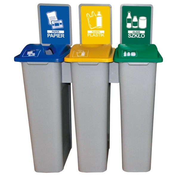 Indoor Segregation Station Red Line 3 x 87 L Indoor Segregation Station Red Line 3 x 87 L